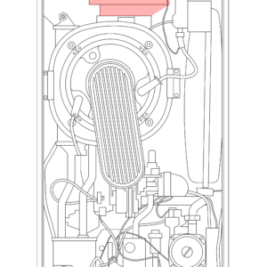 176918 - IDEAL - Vogue - C26 - Flue Manifold
